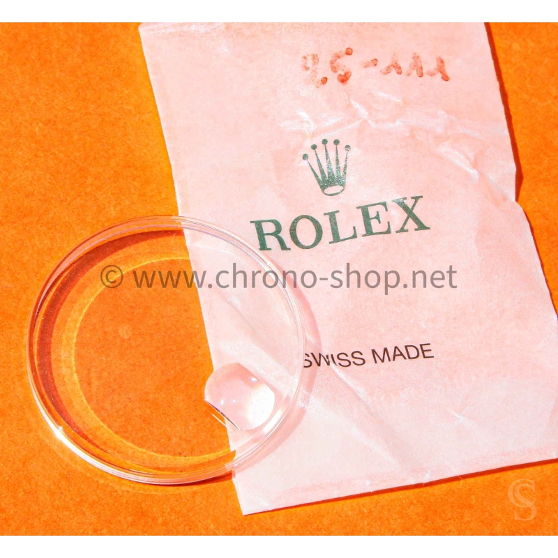 ROLEX VERRE CYCLOPE 111 ORIGINAL 25-111 HESALITE PLEXIGLAS PLASTIQUE MONTRES Rolex Datejust Turn-O-Graph 1625