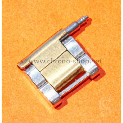 ROLEX FOLDED 7835 TUTONE OYSTER LINK setting clasp YELLOW GOLD STEEL 12mm BRACELET 7835/19 VINTAGE WATCHES
