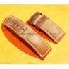 Original PANERAI OFFICINE LEATHER STRAP ASSOLUTAMENTE BROWN CALF 24mm STRAP WATCHES RADIOMIR,LUMINOR,MARINA