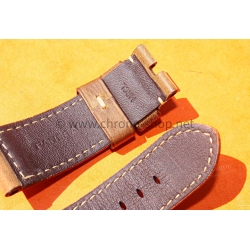 PANERAI OFFICINE BRACELET  CUIR VEAU ASSOLUTAMENTE 24mm MONTRES LUMINOR, RADIOMIR, MARINA MX006ZBZ