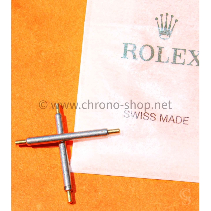 Rolex Rare Gmt 20mm tutone Spring Bars 23-9292 Ssteel and gilt pivots Price for set Original for holes case Gmt master