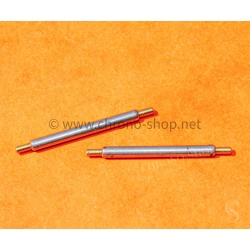 Rolex Rare Gmt 20mm tutone Spring Bars 23-9292 Ssteel and gilt pivots Price for set Original for holes case Gmt master