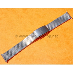 Vintage watch bracelet milanese mesh strap divers band 18mm NOS 1950s/60s Breitling, Omega,IWC,Tissot
