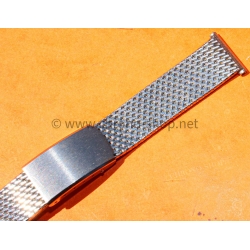 Vintage watch bracelet milanese mesh strap divers band 18mm NOS 1950s/60s Breitling, Omega,IWC,Tissot