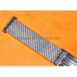 Vintage watch bracelet milanese mesh strap divers band 18mm NOS 1950s/60s Breitling, Omega,IWC,Tissot