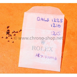 Rolex Original Watch part lot 18 x mixed screws manual calibres 1210,1225,1215,1220 Oyster 6694