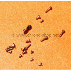 Rolex Original Watch part lot 18 x mixed screws manual calibres 1210,1225,1215,1220 Oyster 6694