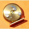 Rare Vintage 60s APPELLA Miniature Travel Alarm Clock 7 Jewels Swiss Made Working Beige dial