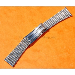 Bracelet acier inoxydable 18mm montres vintage Omega Speedmaster,Seamaster,IWC,Enicar,IWC