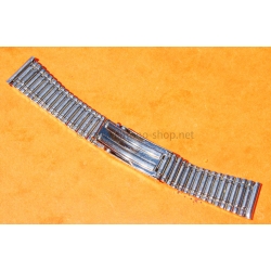 Bracelet acier inoxydable 18mm montres vintage Omega Speedmaster,Seamaster,IWC,Enicar,IWC