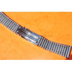 Bracelet acier inoxydable 18mm montres vintage Omega Speedmaster,Seamaster,IWC,Enicar,IWC