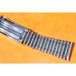 Bracelet acier inoxydable 18mm montres vintage Omega Speedmaster,Seamaster,IWC,Enicar,IWC