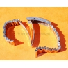 Bracelet acier inoxydable 18mm montres vintage Omega Speedmaster,Seamaster,IWC,Enicar,IWC