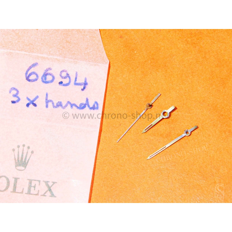 Rolex vintage jeu d'aiguilles montres Rolex Precision Oysterdate 6694,6494 calibres manuels 1210,1215,1225