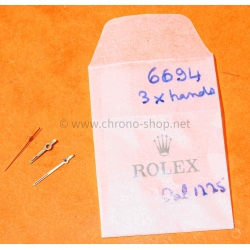 Rolex vintage jeu d'aiguilles montres Rolex Precision Oysterdate 6694,6494 calibres manuels 1210,1215,1225