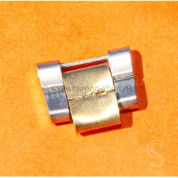 Rolex original maillon lien vintage plié 14mm or jaune acier bracelet pliés 19mm, 17mm