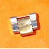 Rolex original maillon lien vintage plié 14mm or jaune acier bracelet pliés 19mm, 17mm