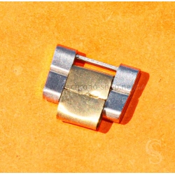 Rolex original maillon lien vintage plié 14mm or jaune acier bracelet pliés 19mm, 17mm