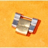 Rolex original maillon lien vintage plié 14mm or jaune acier bracelet pliés 19mm, 17mm