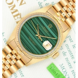 Rolex aiguille de secondes Or Jaune bâton trotteuse Montres Oyster Datejust 16018 onyx,16233 Cal 3135