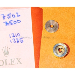Rolex pièces horlogères 7500,7502 Barillet et Ressort Calibres manuels 1200,1210,1225,1215