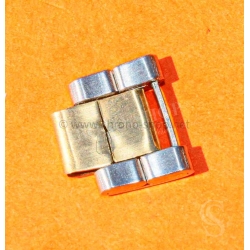 Rolex original maillon lien vintage plié 13mm or jaune acier bracelets pliés 19mm, 17mm