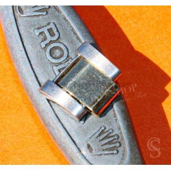 Rolex original rare vintage watch folded link 13mm part steel yellow gold tutone bitons watch bracelet 19/17mm