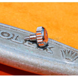 Rolex 24-604-0 Rare GENUINE Ø6mm Ref 604 CROWN PART WINDER MONOBLOC SSTEEL TWINLOCK