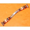 Bracelet vintage extensible acier Racing, Rally, Serge Gainsbourg Perforé Montres Dames 16mm