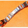 Watch bracelet Stretch Elastic Ladies 16mm Perforated vintage rally,Serge Gainsbourg,racing steel bracelet