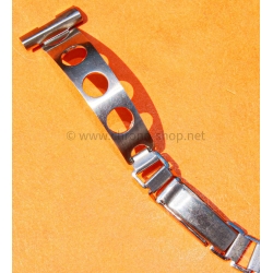 Bracelet vintage extensible acier Racing, Rally, Serge Gainsbourg Perforé Montres Dames 16mm