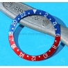 ROLEX 1675 RED BACK VINTAGE 1969 BEZEL INSERT PEPSI RED BLUE GMT MASTER 1675,16750 WATCH INLAY PART