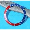 ROLEX 1675 RED BACK VINTAGE 1969 BEZEL INSERT PEPSI RED BLUE GMT MASTER 1675,16750 WATCH INLAY PART