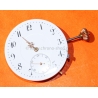 montre de poche ancienne montre vintage cadran porcelaine aiguilles or rose style Louis XVI à restaurer