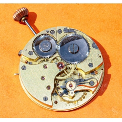 Vintage Pocket Watch Swiss Horological Elegance Porcelain Dial Louis XVI Rose Gold Hands