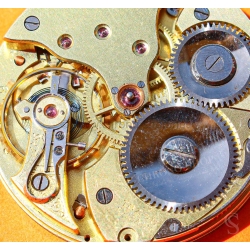 Vintage Pocket Watch Swiss Horological Elegance Porcelain Dial Louis XVI Rose Gold Hands