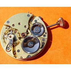 Vintage Pocket Watch Swiss Horological Elegance Porcelain Dial Louis XVI Rose Gold Hands