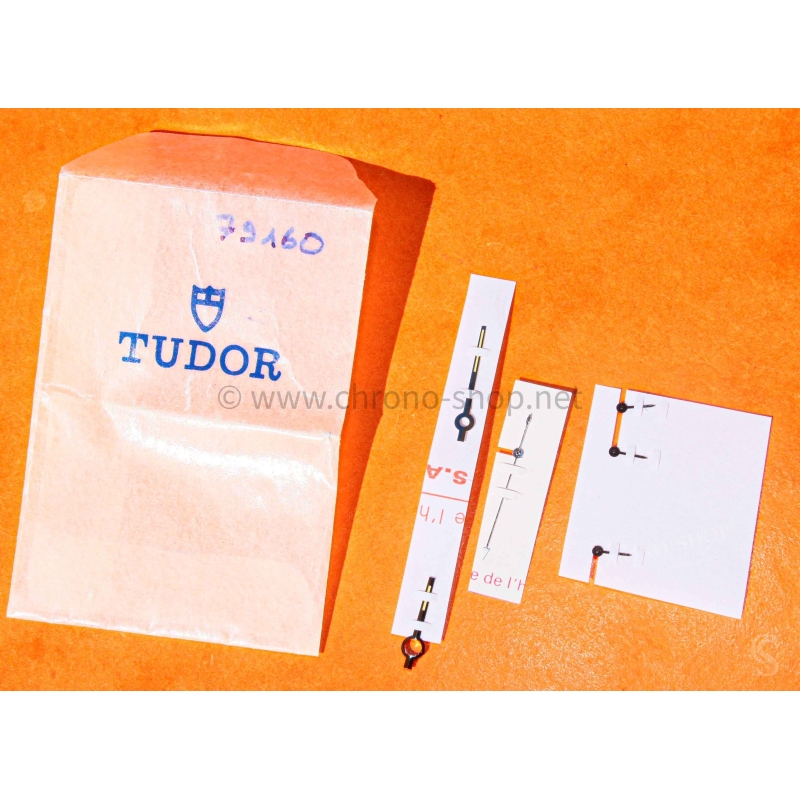 Tudor Rare jeu aiguilles tritium NOS chronos blanc Oysterdate Chronograph Tiger Prince Date 79160,79260,79180