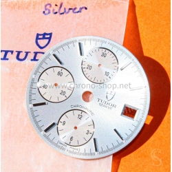 TUDOR montres Chronautic Chronograph 79380, 79390 Accessoire vintage original Cadran Gris acier