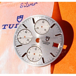 TUDOR montres Chronautic Chronograph 79380, 79390 Accessoire vintage original Cadran Gris acier