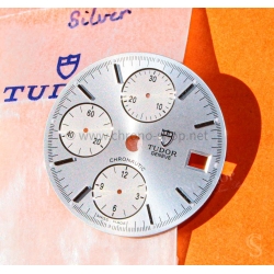 TUDOR montres Chronautic Chronograph 79380, 79390 Accessoire vintage original Cadran Gris acier