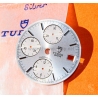 TUDOR montres Chronautic Chronograph 79380, 79390 Accessoire vintage original Cadran Gris acier