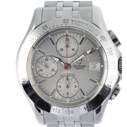TUDOR montres Chronautic Chronograph 79380, 79390 Accessoire vintage original Cadran Gris acier