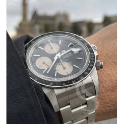 Tudor Chronographe Oysterdate Chrono-Time cadran noir Tritium montres Tudor 79280,79280,79260,79160,79270