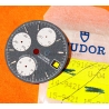 Tudor Chronographe Oysterdate Chrono-Time cadran noir Tritium montres Tudor 79280,79280,79260,79160,79270
