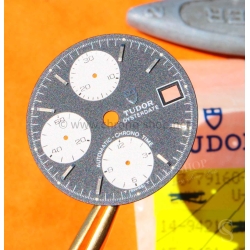 Tudor Chronographe Oysterdate Chrono-Time cadran noir Tritium montres Tudor 79280,79280,79260,79160,79270
