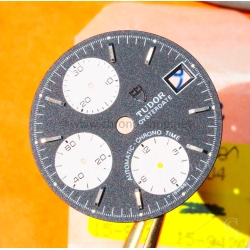 Tudor Chronographe Oysterdate Chrono-Time cadran noir Tritium montres Tudor 79280,79280,79260,79160,79270