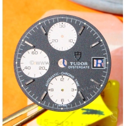 Tudor Chronographe Oysterdate Chrono-Time cadran noir Tritium montres Tudor 79280,79280,79260,79160,79270