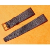 Vintage Bracelet montres 20mm ancien de style militaire montre aviateurs simili cuir couleur noir