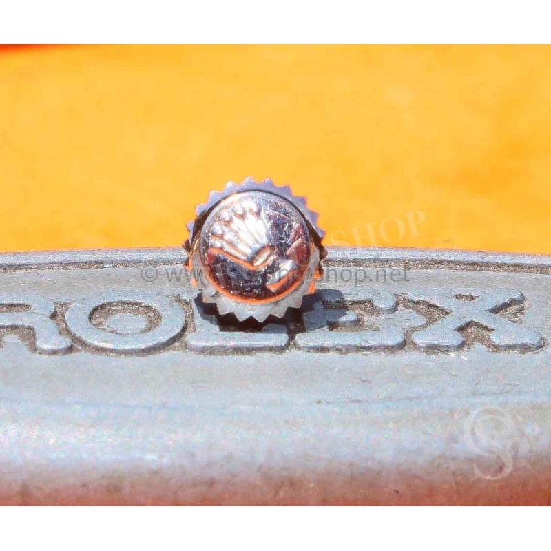 ROLEX GMT 1675,16750 RARE COURONNE REMONTOIR MONTRES ROLEX OYSTER ACIER Ø5.30mm Twinlock